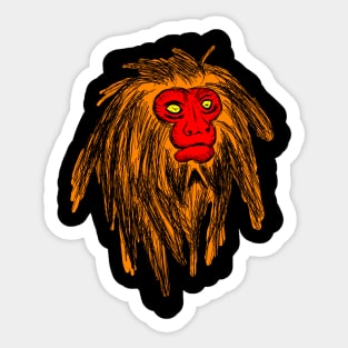 Amazonian monkey #2 Sticker